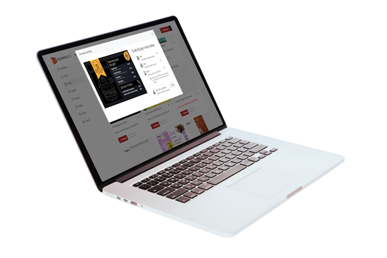 Choose a readymade digital menu template-edit-download-jpeg-png-and-mp4-video | HD2menus digital menu maker