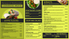 Lebanese food Signage menu Template