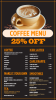 Coffee menu Template Design idea