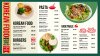 Korean Digital Food Menu Design Template