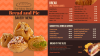 Bakery Signage menu Template