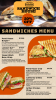 Sandwich Menu Board design