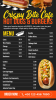 Hot Dog Menu Template