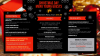 Happy Christmas day menu Template