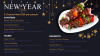 New Year Digital Menu